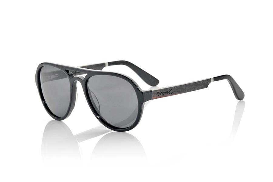 Gafas de Madera Natural de Ébano modelo RIN | Root Sunglasses® 